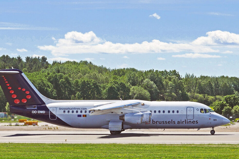 Brussels Airlines airplane